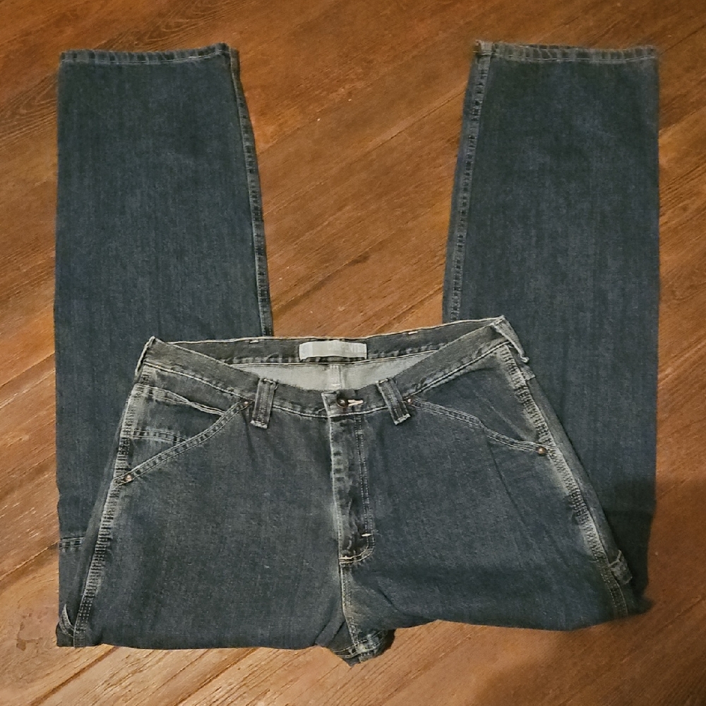 Men's Denim Straight-Leg Jeans